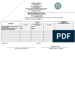 BS Form 6 TEACHERS Daily Accomplishment Report