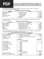 Chapter: Common Size, Comparative and Trend Analysis