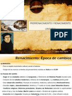 PRERRENACIMIENTO Y RENACIMIENTO UNIDAD 5. Jaime Arias Prieto