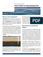 Groundwater Aquifers