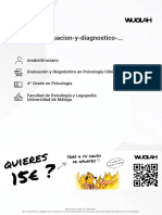 Tema 4 Evaluacion y Diagnostico en Psicologia Clinica y de La Salud