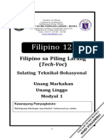 FILIPINO 12_Q1_Mod1_Tech Voc