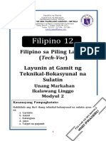 FILIPINO 12 - Q1 - Mod2 - Tech Voc