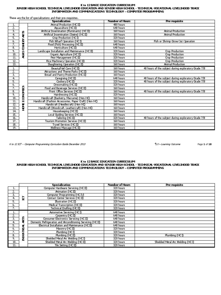 ICT - Computer Programming CG | PDF | Programming | Computer Program
