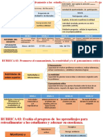 Rubricas Del Desempeño Docente