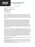 8.22 Letter From House Republicans To Sec. Mayorkas