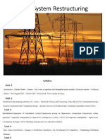 Power System Restructuring and Pricing