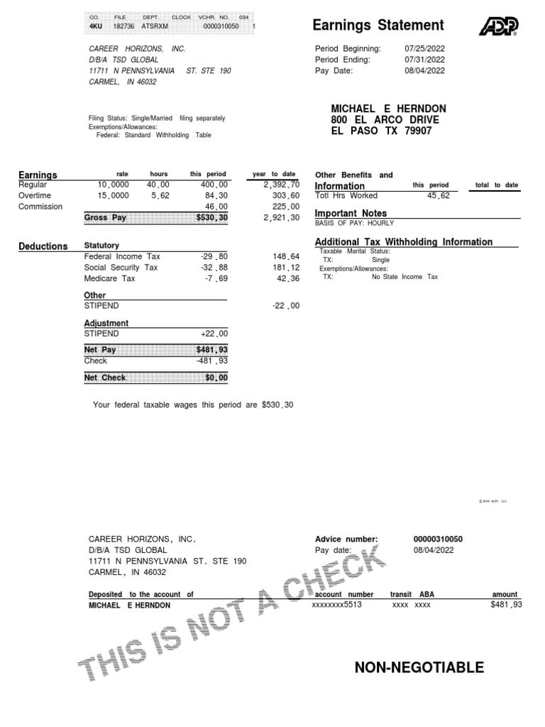 earnings-statement-non-negotiable-pdf-federal-insurance