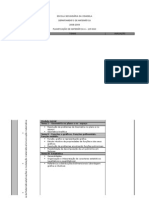 Matemática A - Planificaçao Descriminada - 10ano