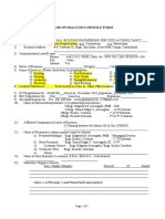 Aboitiz Subcontractor's Profile Form 