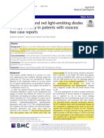 Coupled Blue and Red Light-Emitting Diodes Therapy Efficacy in Patients With Rosacea Two Case Reports.