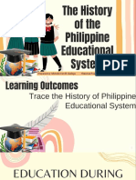 Philippine History of Education