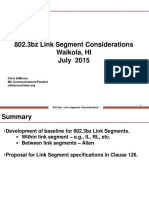 802.3bz Link Segment Considerations Waikola, HI: July 2015