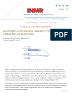 Application of Composite Insulators: Perceptions Versus Service Experience