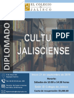 Programa Diplomado Cultura Jalisciencse 2019