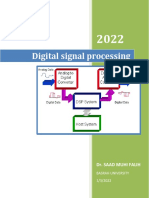 Lecture - 1 Digital Signal Process