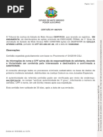 Certidão de Falencia e Concordata | PDF