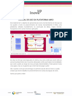 Manual de Uso Da Plataforma Miro (Baixar PDF