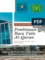 Pedoman Baca Tulis Al Qur'an 2022