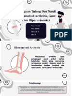 R Artritis, Gout, Hiperuri