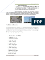 Termología (Dilatación Lineal, Superficial, Volumétrica y Líquida)