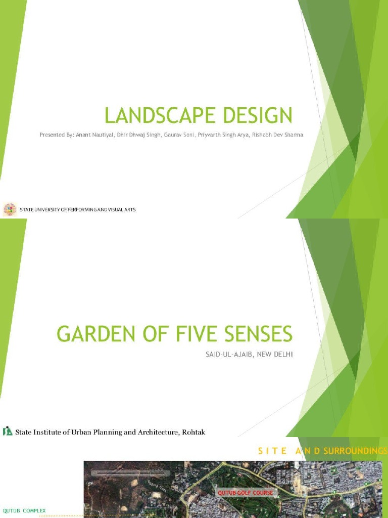 Garden of Five Senses PDF