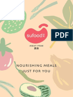 Nourishing Meals Just For You: Meat Free 蔬食