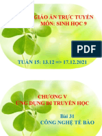 Bai 31 Cong Nghe Te Bao