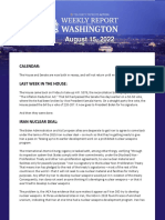2022.08.15 TPPA Weekly Washington Report