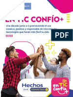 Brochure - en TIC Confío + - 2022