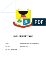 Nota Serah Tugas Iswadi