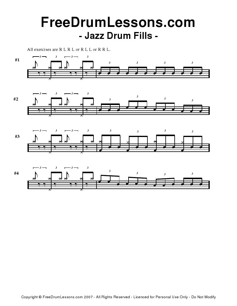 Jazz Drum Fills Pdf