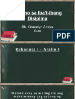 Aralin I Kalikasan NG Wikang Filipino