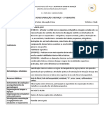 Plano de Recuperação de Educação Física sobre Basquetebol e Futsal