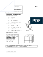 Ejercicios de Operatoria.: Tarea para Bravos