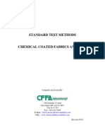Standard Test Methods Chemical Coated Fabrics and Film
