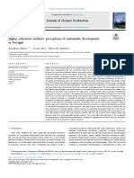 Sostenibilidad Percepcion de Ies Portuguesas Maestria