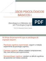 Aula 2 - Abordagens e Métodos em Psicologia Cognitiva