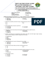 Soal Ujian 50 Semester Ganjil Tahun 2020 Kelas X TKJ 3