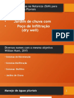 Soluções baseadas na natureza para manejo de águas pluviais