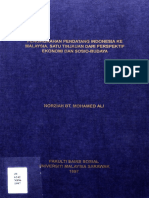 Penghijarahan Pendatang Indonesia Ke Malaysia, Satu Tinjauan Dari Perspektif Ekonomi Dan Sosio-Budaya (24pgs)