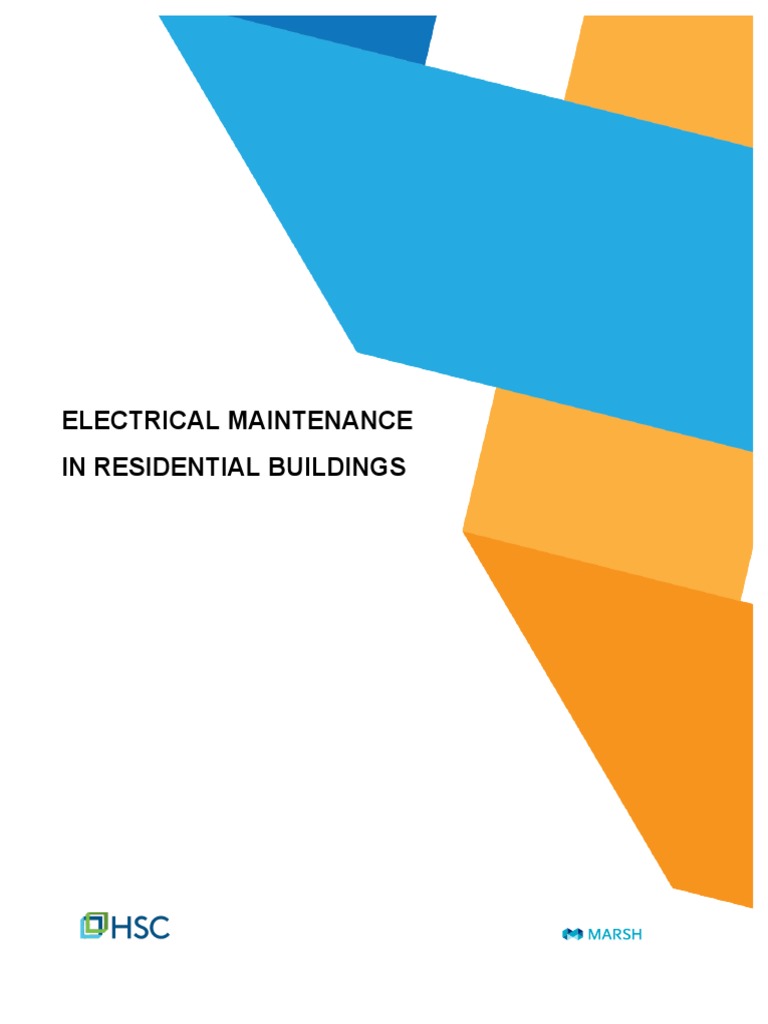 HSC Electrical Maintenance in Residential Buildings PDF Electrical