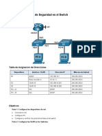 Lab - Configuración de Seguridad Del Switch