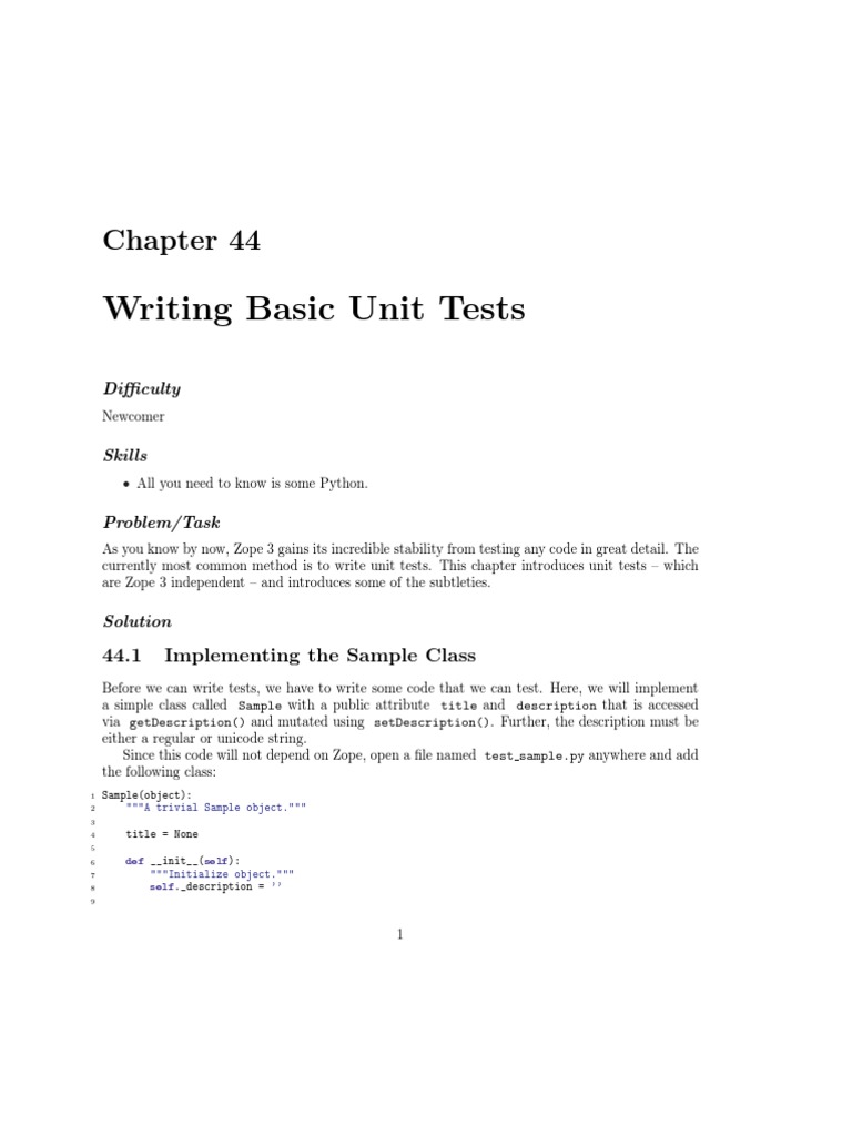 Writing Python Unit Tests with Pytest | PDF | Unit Testing | Software ...