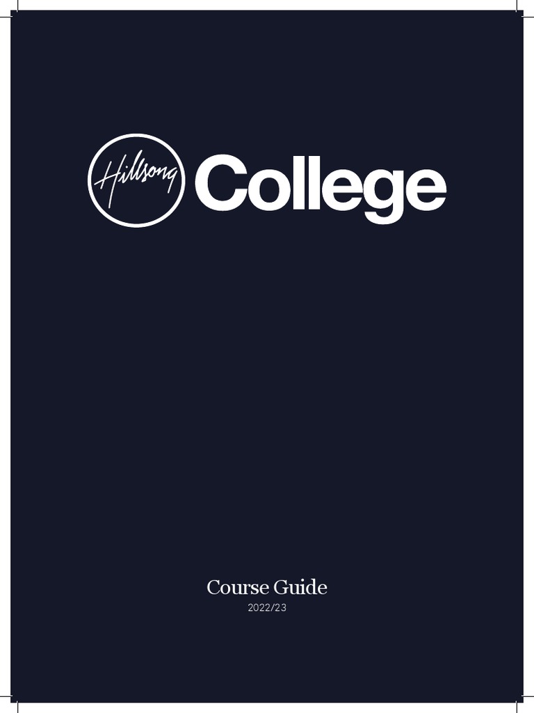 Hillsong College Course Overview 2022/23 | PDF | Bible | Torah
