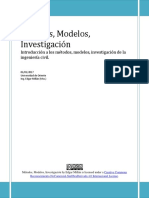 Métodos, Modelos e Investigación en Ingeniería Civil