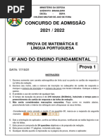 Simulado - Colégio Militar - Ingresso Ao 6º Ano - Mais Militar #1 | PDF ...