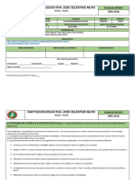 Formato de Plan de Apoyo 7c2b0 2018