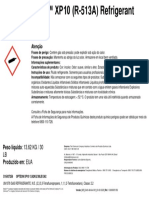 Opteon XP10 (D15437256) Brazil GHS Label
