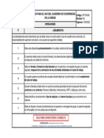 OP-TB-009 Lineamientos para El Uso de Cuaderno de Ocurrencias en La Unidad (Rev 02)